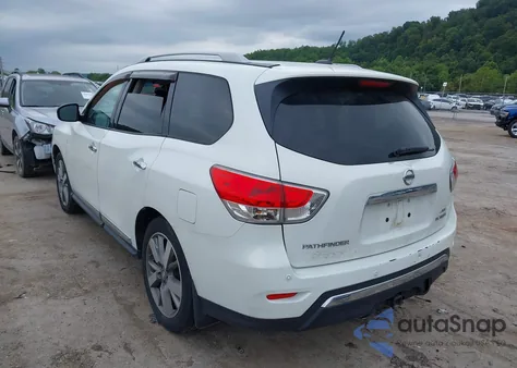 2014 Nissan Pathfinder Platinum from USA, damaged, VIN 5N1AR2MM5EC727350